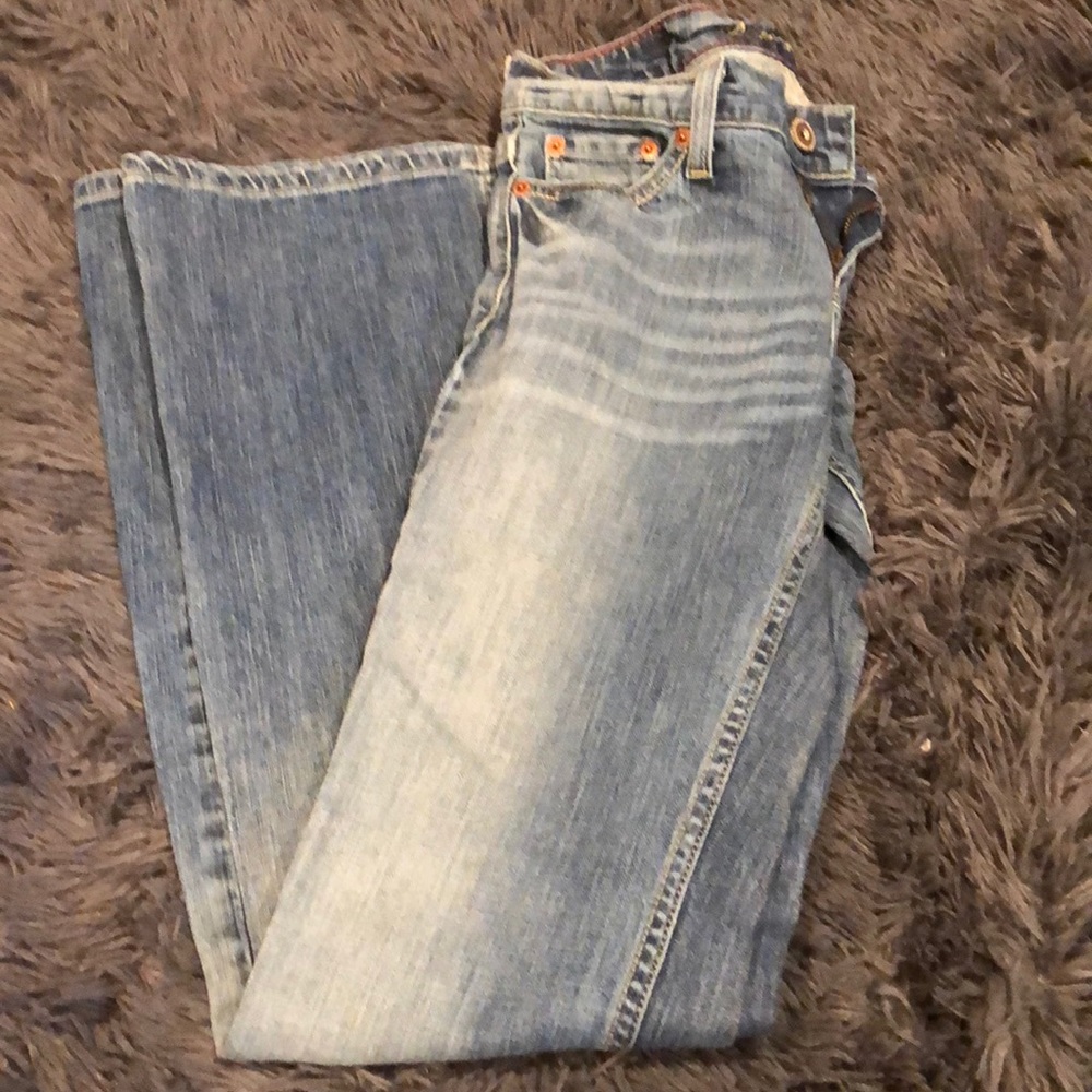 American Eagle size 4 long stretch jeans